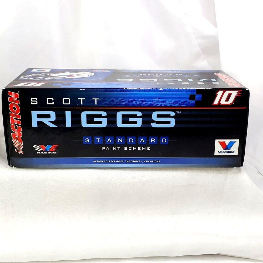 Scott Riggs #10 Valvoline 2006 Charger Club Car 1:24 Scale Diecast 1 Of 144 - Picture 6 of 14